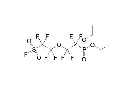 Diethyl (2-(2-fluorosulfonyltetrafluoroethoxy)tetrafluoroethyl)phosphonate