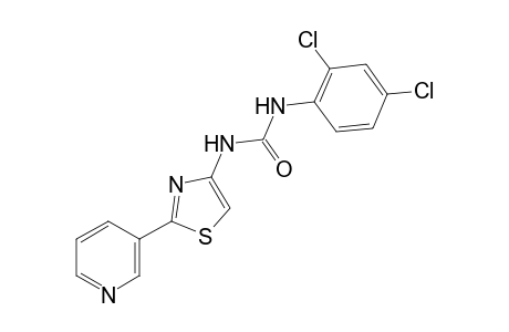 1-(2,4-dichlorophenyl)-3-[2-(3-pyridyl)-4-thiazolyl]urea