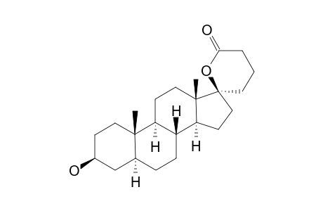 (3S,5S,8R,9S,10S,13S,14S,17S)-3-HYDROXY-10,13-DIMETHYLOCTADECAHYDROSPIRO-[CYCLOPENTA-[A]-PHENANTHRENE-17,2'-PYRAN]-6'-(3'H)-ONE