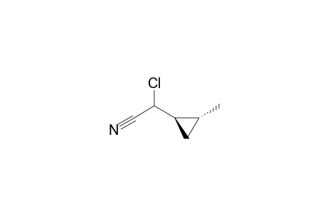 trans-1-Chlorocyanomethyl-2-methylcyclopropane