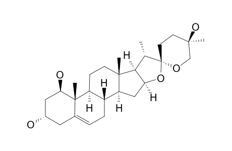 AURANTIGENIN;(25R)-1-BETA,3-ALPHA,25-BETA-TRIHYDROXY-SPIROSTAN-5-ENE