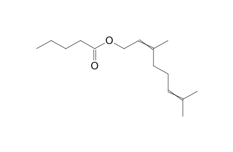 Geranyl valerate