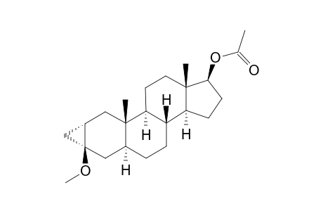 3-BETA-METHOXY-2-ALPHA,3-ALPHA-METHYLENE-5-ALPHA-ANDROSTAN-17-BETA-OL-ACETATE