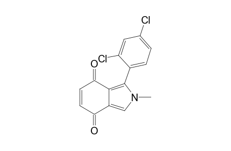 2-Methyl-1-(2',4'-dichlorophenyl)-2H-isoindole-4,7-dione