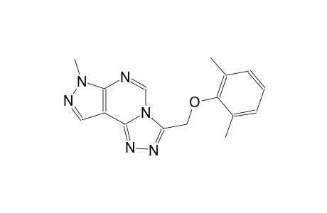 3-[(2,6-dimethylphenoxy)methyl]-7-methyl-7H-pyrazolo[4,3-e][1,2,4]triazolo[4,3-c]pyrimidine