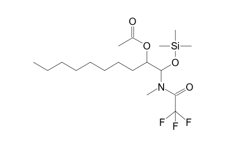 1-[(N-Methyl-(trifluoro)acetylamido]-1-(trimethylsilyloxy)-2-nonyl acetate