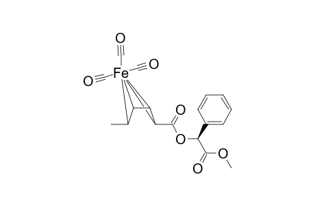 (+)-(2S,5R,1'S)-Tricarbonyl[methoxycarbonyl(phenyl)methyl (2,3,4,5-.eta.)hexa-2,4-dienoate]iron