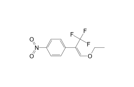 1-[(Z)-1-ethoxy-3,3,3-trifluoroprop-1-en-2-yl]-4-nitrobenzene