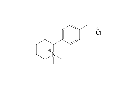 1,1-dimethyl-2-p-tolylpiperidinium chloride