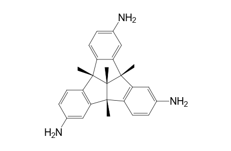 2,6,11-triamino-4b,8b,12b,12d-tetramethyl-4b,8b,12b,12d-tetrahydrodibenzo[2,3:4,5]pentaleno[1,6-ab]indene