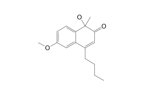 4-BUTYL-1-HYDROXY-6-METHOXY-1-METHYL-1H-NAPHTHALENE-2-ONE