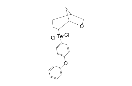 4'-PHENOXYPHENYL-(TRANS-6-OXABICYClO-[3.2.1]-OCT-4-YL)-TELLURIUM-(4)-DICHLORIDE