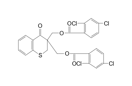 3,3-BIS(HYDROXYMETHYL)-2,3-DIHYDRO-4H-1-BENZOTHIOPYRAN-4-ONE, BIS(2,4-DICHLOROBENZOATE)