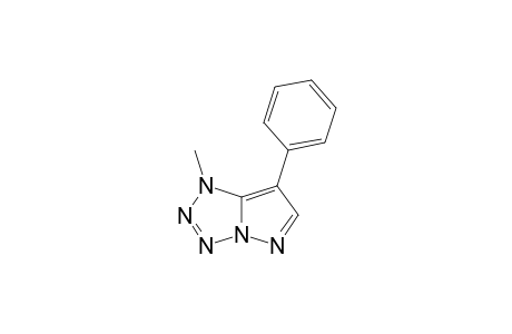 1-METHYL-7-PHENYL-PYRAZOLO-[1.5-D]-TETRAZOLE