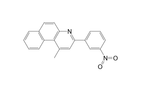 Benzo[f]quinoline, 1-methyl-3-(3-nitrophenyl)-