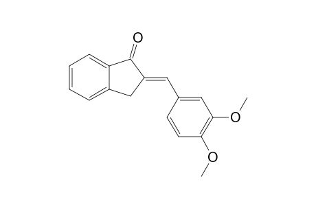 2-(3'',4''-DIMETHOXYBENZYLIDENE)-INDAN-1-ONE