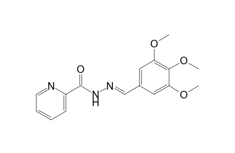 picolinic acid, (3,4,5-trimethoxybenzylidene)hydrazide