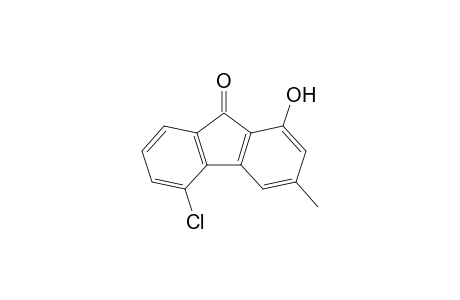 5-Chloro-1-hydroxy-3-methyl-9H-fluoren-9-one