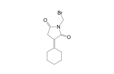 CYCLOHEXYLIDENE-N-BROMOMETHYLSUCCINIMIDE