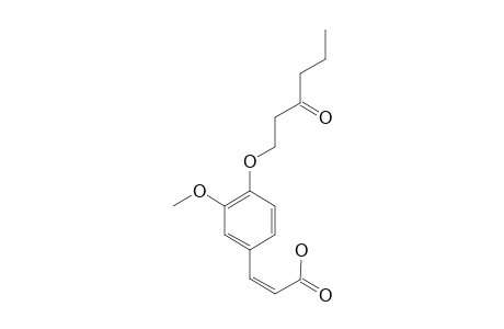 CIS-FERULIC-ACID-O-HEXAN-3-O-ONYLETHER