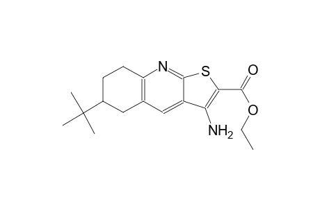 ethyl 3-amino-6-tert-butyl-5,6,7,8-tetrahydrothieno[2,3-b]quinoline-2-carboxylate