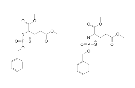 N-(O-BENZYLPHOSPHOROTHIOYL)-GLUTAMIC-ACID-DIMETHYLESTER