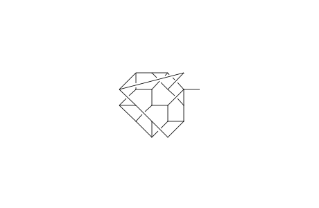 Octadecahydro-7-methyl-1,6,2,5-ethanediylidene-cyclopenta(3,4)pentalen(2,1,6-cde)pentaleno(2,1,6-gha)pentalene