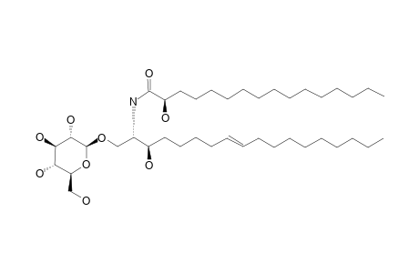 (2S,3R,8E)-1-([BETA]-D-GLUCOPYRANOSYL-3-HYDROXY-2-[(R)-2'-HYDROXYPALMITOYL]AMINO-8-OCTADECAENE