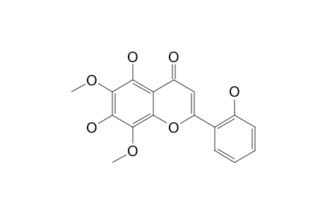 5,7,2'-TRIHYDROXY-6,8-DIMETHOXYFLAVONE