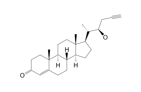 20-(1'-HYDROXY-3'-BUTYN-1'-YL)-3-OXOPREGN-4-ENE