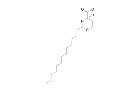 (2R*,4R*)/(2S*,4R*)-2-TRIDECYL-1,3-THIAZINANE-4-CARBOXYLIC-ACID