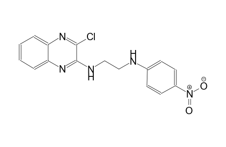 N~1~-(3-chloro-2-quinoxalinyl)-N~2~-(4-nitrophenyl)-1,2-ethanediamine