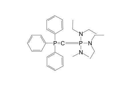 BIS-(DIETHYLAMINO)-(DIMETHYLAMINO)-[(TRIPHENYLPHOSPHORANYLIDENE)-METHYLENE]-PHOSPHORANE