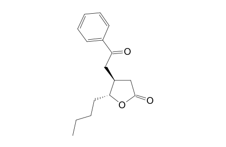 (4S,5R)-(TRANS)-5-N-BUTYL-4-(BENZOYLMETHYL)-4,5-DIHYDRO-2(3H)-FURANONE