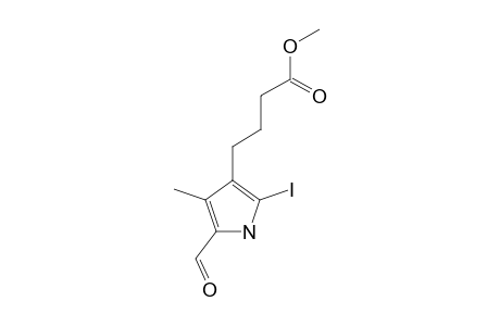 METHYL-(5-IODO-2-FORMYL-3-METHYL-1H-4-PYRROLYL)-4-BUTANOATE