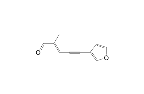 (E)-5-(3-Furanyl)-2-methyl-2-penten-4-ynal