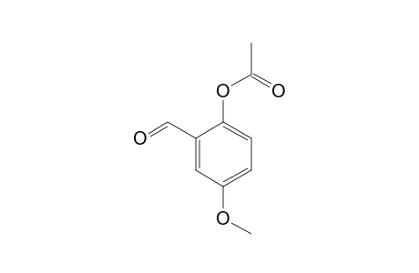 6-HYDROXY-m-ANISALDEHYDE, ACETATE