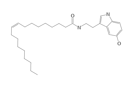 (Z)-N-[2-(5-HYDROXY-1H-INDOL-3-YL)-ETHYL]-9-OCTADECENAMIDE