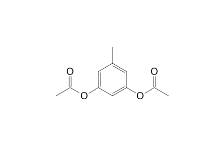 3-(acetyloxy)-5-methylphenyl acetate