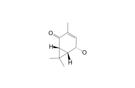 (+/-)-ASARINOL-A;(+/-)-REL-(1R,5S,6S)-CAR-3-EN-2-ON-5-OL