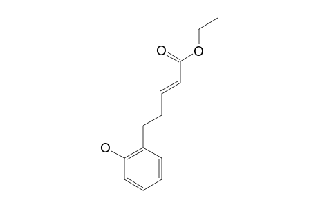 ETHYL-5-(2-HYDROXY-PHENYL)-2-PENTENOATE