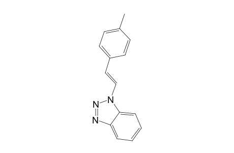 1-[2-(4-METHYLPHENYL)-ETHEN-1-YL]-BENZOTRIAZOLE