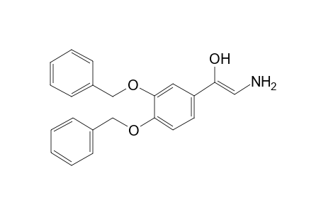 (Z)-2-Amino-1-[3,4-bis(benzyloxy)phenyl]ethenol