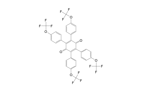 2,3,5,6-Tetrakis(4-(trifluoromethoxy)phenyl)cyclohexa-2,5-diene-1,4-dione