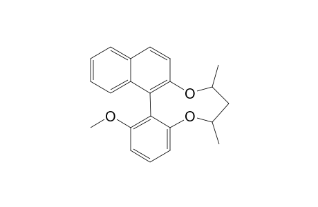 (S,R,R)-2,4-Dimethyl-3'-methoxybenzo[f]naphtha[h]1,5-dioxacyclononane