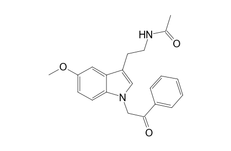 N-[2-(1-Benzoylmethino-5-methoxyindol-3-yl)ethyl]-acetamide