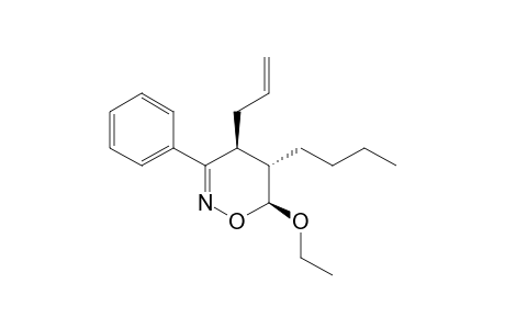 4-ALLYL-5-BUTYL-6-ETHOXY-3-PHENYL-5,6-DIHYDRO-4H-1,2-OXAZINE;5,6-TRANS-ISOMER