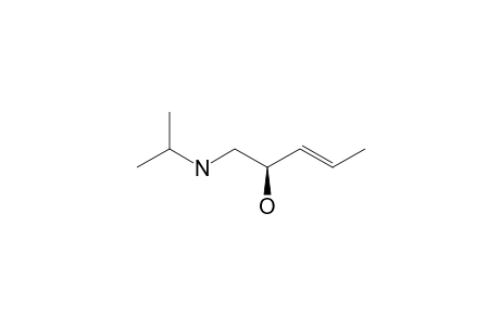 (-)-(R,E)-1-(ISOPROPYLAMINO)-PENT-3-EN-2-OL