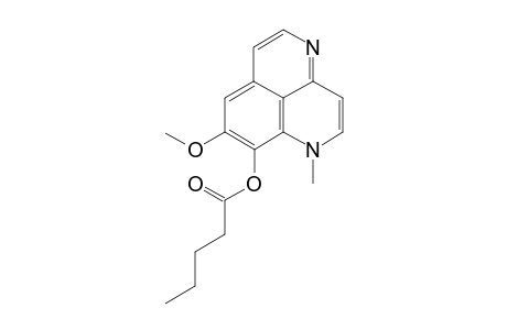 9-O-(Valeryl)-iso-Aaptamine