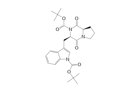 N,N'-DI-BOC-CYCLO-L-TRYPTOPHAN-L-PROLINE;MAJOR-ROTAMER